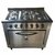 Cocina Industrial Depaolo 6 Hornallas 90cm Horno Pizzero en internet