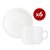Set X6 Taza De Te Con Plato Vajilla Germer Gastronomico
