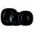 Set 18 Platos Luminarc Carine Playo Hondo Postre (negros)