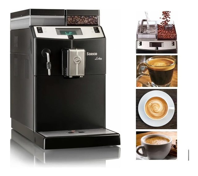 Cafetera Automatica Expresso Saeco Lirika Black Molino Cafe