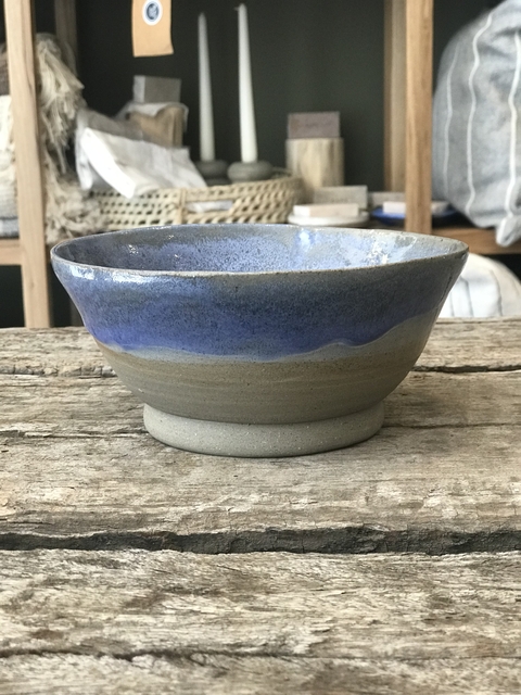 Bowl Gres Blue Medium