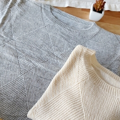 Sweater Oversize Rombos - comprar online