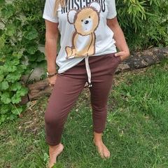 Jogger gabardina