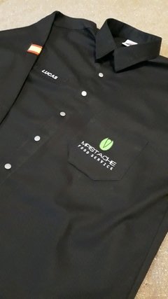 Workshirt Manga Longa Preta (Josper) na internet