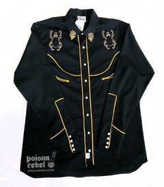 Projeto ON STAGE Camisa Western Escaravelho - para Scaravelhos