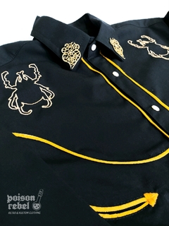 Projeto ON STAGE Camisa Western Escaravelho - para Scaravelhos na internet