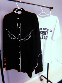 Projeto ON STAGE Camisa Western Gabriel Malta - "SHAMROCK" na internet
