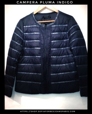 CAMPERA PLUMA INDIGO