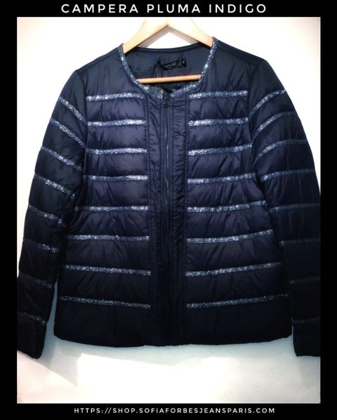 CAMPERA PLUMA INDIGO