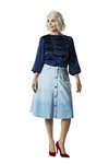 POLLERA MIDI CAMILLE - comprar online