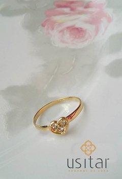 Anel Mini Coração - AN0012
