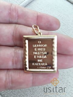 Corrente Masculina Salmo 21 - PING0041 - Usitar Adornos de Luxo