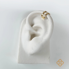 PIERCING DUPLO FABULOSA FOLHEADO EM OURO 18K - PIERC07D