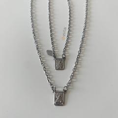 ESCAPULARIO TRADICIONAL MINI EM AÇO INOX - ESC026A