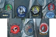 Lote USN NAVY Marinha Americana Jaqueta + Cap Oficial - MILITARIA SBL 