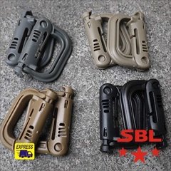 Grampo Mosquetão Gren Lock D em Polímero P Colete Molle na internet