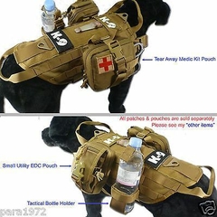 Imagem do Patch Refletivo K9 K-9 Cães Policiais Táticos