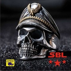 Anel personalizado com Cap Militar