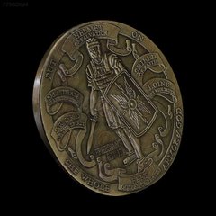 Moeda Ephesians 6:10-12 Soldado Guerreiro Religião Fé Militar - MILITARIA SBL 