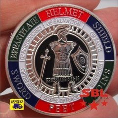 Moeda Armadura De Deus Para Proteção, Ore Sempre! Militar - loja online