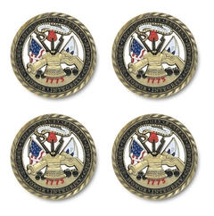 Moeda Artilharia US ARMY STRONG Exército Comemorativa - MILITARIA SBL 
