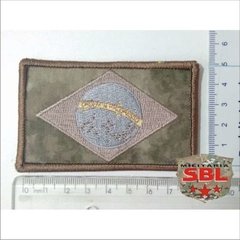 Imagem do Patche Bandeira Brasil Camuflada