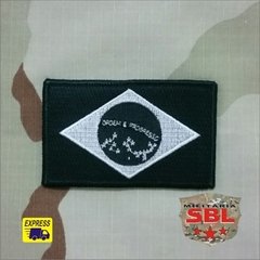 Patche Bandeira Brasil Camuflada - comprar online