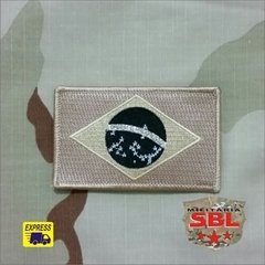 Patche Bandeira Brasil Camuflada - comprar online