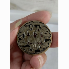 Moeda Casal Veste Toda a Armadura De Deus Para Proteção, Ore Sempre! Pátima na internet