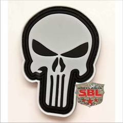 Patch Emborrachado Punish Caveira - por unidade - comprar online