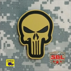 Patch Emborrachado Punish Caveira - por unidade
