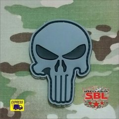 Patch Emborrachado Caveira Punish #02 - loja online