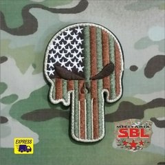 Patch Caveira Punish USA - comprar online