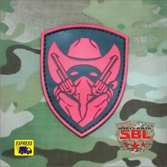 Patch Emborrachado Escudo Cowboy. - comprar online