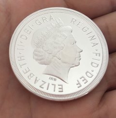 Moeda Elizabeth II DEI - GRA Regina FID - DEF Rainha da Inglaterra 2013 - comprar online