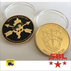 Moeda Especial Forces Boina Verde Militar