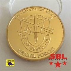 Moeda Especial Forces Boina Verde Militar na internet