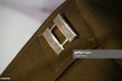 Par Insígnia Divisas Capitão Pin Broxe Metal