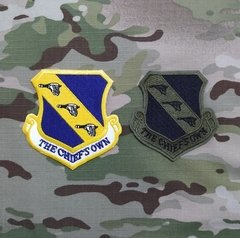 Lote 2 Patches Escudo The Chiefes Own AIR FORCE