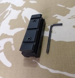 Trilho Trilho Adaptador Conversor 10 para 20mm com 2 trilhos laterais de 10mm na internet