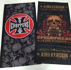 2 Duas Bandanas Chopper Motociclistas