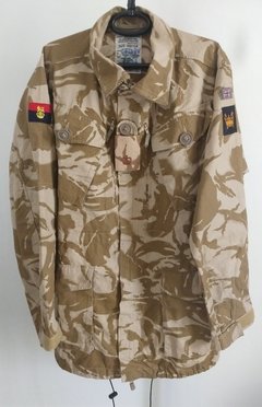 Jaqueta Militar Exército Inglês Original British Army, Deserto 95 Smock LARGE/REGULAR