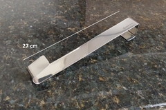 Suporte Gancho de Porta Multiuso em INOX (27cm) - comprar online