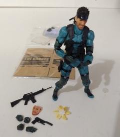 Imagem do Boneco Snake Metal Gear Solid 2 Figma 16cm Figura de ação