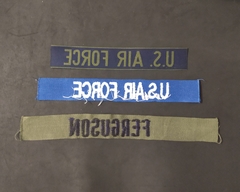 Lote USAF com 3 Patches Tarjas Tarjetas US AIR FORCE + Brinde - comprar online