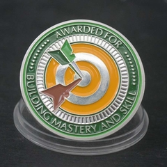 Moeda Medalha "Maestria Inspiradora" Premiação Honraria Homenagem Condecoração - comprar online