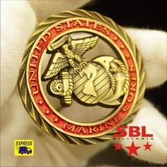 Moeda USMC Marine Corps Comemorativa institucional Militar - comprar online
