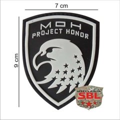 Patch Emborrachado Águia Project Honor - comprar online