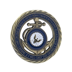 Moeda US NAVY Âncora Marinha Americana