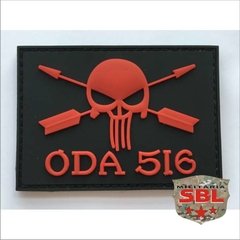 Patch Emborrachado ODA 516 Força Especial